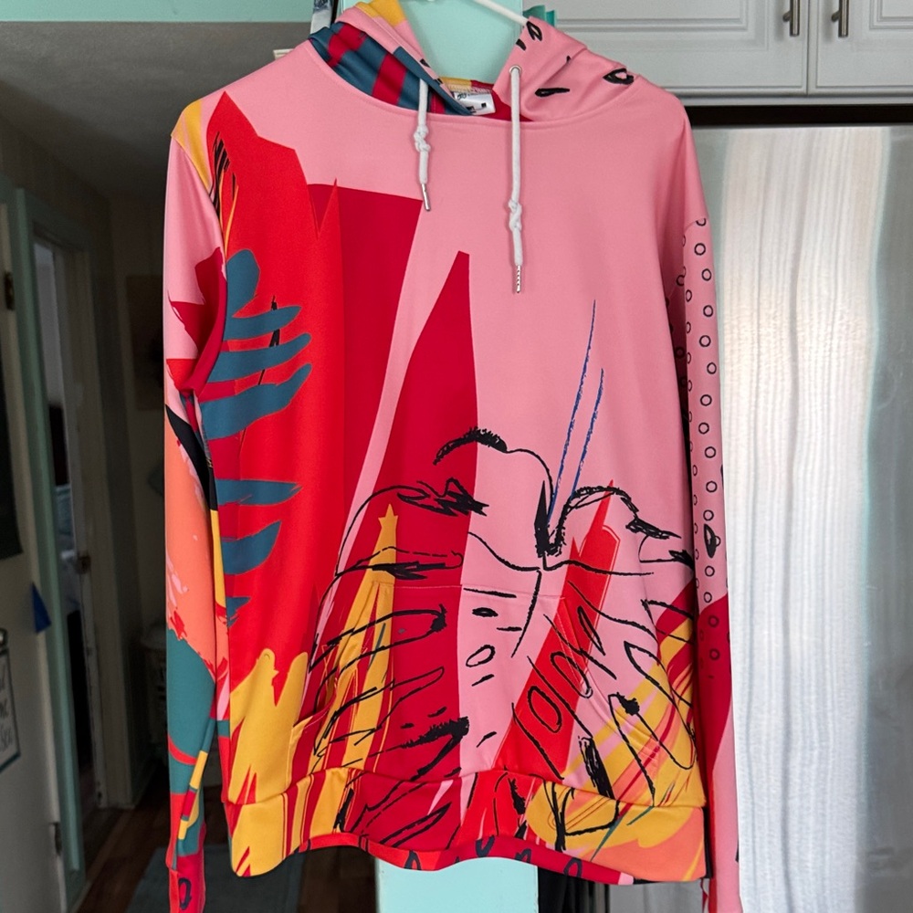 Vibrant Abstract Women's Hoodie